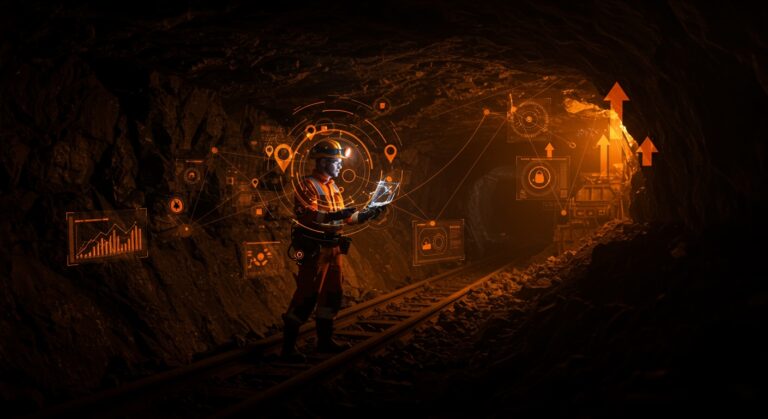Tecnología de localización en tiempo real de ObraLink mejora la seguridad minera con innovación y conectividad en la minería.
