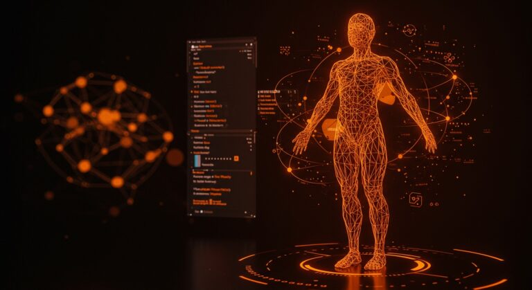 Modelo digital avanzado del cuerpo humano en Rust para simulación médica y ontología computacional en healthtech.