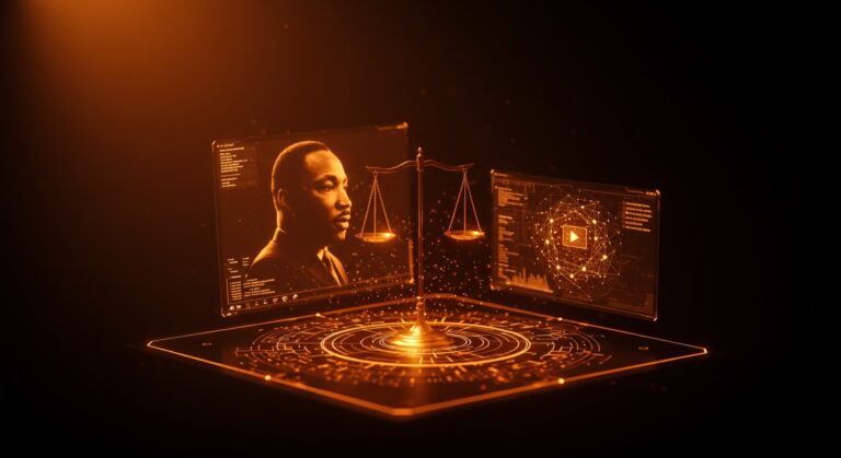 Suspensión de generación de videos AI de Martin Luther King Jr. en Sora por OpenAI, destacando ética en IA generativa.
