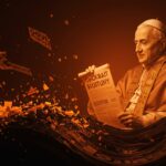 Papa Leo XIV advirtiendo sobre clickbait e inteligencia artificial en el periodismo digital con enfoque en ética mediática.