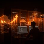 Migración tecnológica de serverless a servidores Go con mejora en latencia API y arquitectura SaaS en ecosistema startup.