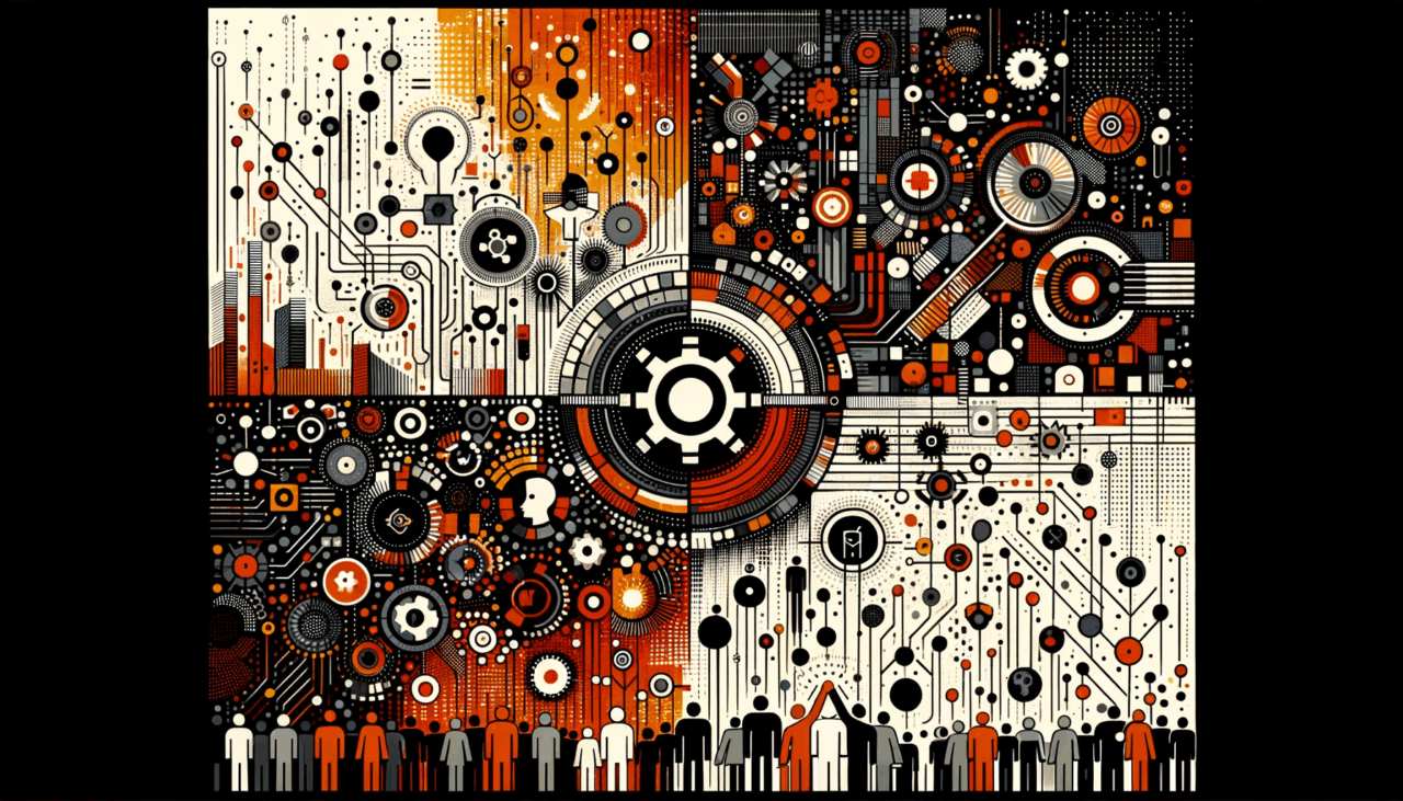 Colaboración y expansión de startup tecnológica Rankmi en México impulsada por inversión y soluciones de inteligencia artificial, diseño en colores naranja y negro del Ecosistema Startup