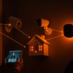 Integración de cámaras Amazon Ring y Flock AI para una vigilancia tecnológica avanzada en seguridad doméstica e institucional.