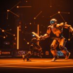 Competencia de robots bípedos Robo ONE Latinoamérica en Santiago impulsando innovación robótica y startups tecnológicas.