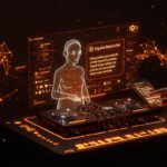 Interacción de usuario con el DJ de IA de Spotify usando comandos de texto en español, destacando la innovación en inteligencia artificial musical.