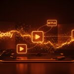 Alianza estratégica entre Spotify y Netflix para distribuir video podcasts en streaming, transformando el contenido digital en 2026.