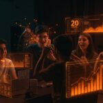 Startup argentina Ethix entre las 20 más innovadoras destacada con metáforas visuales de innovación, fintech e inteligencia artificial en el ecosistema tech.