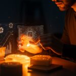 Startup chilena desarrollando embalajes sostenibles con biomateriales e inteligencia artificial, innovación tecnológica en empaque ecológico.