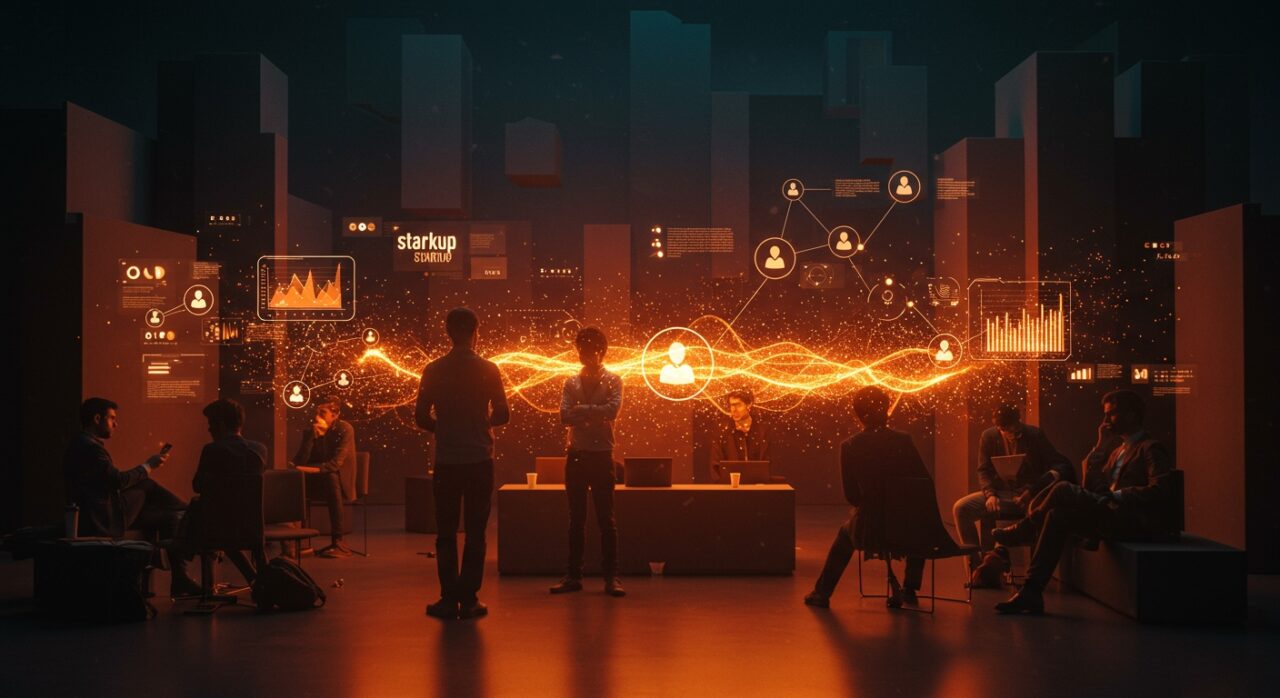 Reunión de emprendedores e inversores en Startup Olé 2025 en Salamanca, destacando innovación y networking en el ecosistema startup.