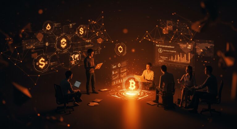 Startups fintech utilizando nómina cripto y DeFi para innovar en pagos internacionales frente a tensiones comerciales globales.