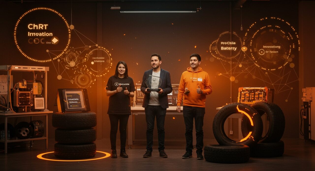 Startup chilena T-Phite destacada por innovación sostenible en reciclaje de neumáticos para baterías eléctricas apoyada por ProChile.