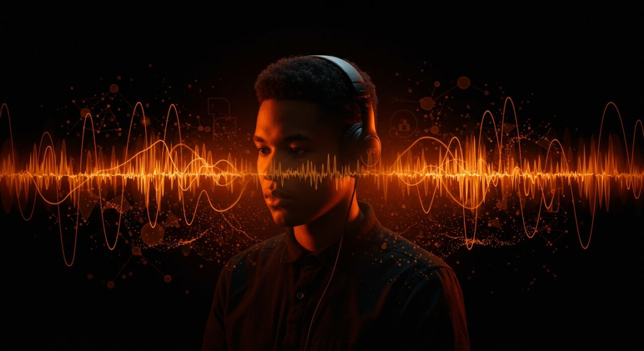 Tratamiento de tinnitus con neuromodulación sonora personalizada en startup de salud digital con tecnología IA.