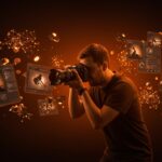 Edición fotográfica profesional con inteligencia artificial y soporte RAW en VSCO AI Lab, destacando automatización y edición no destructiva.