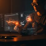 Integración local de inteligencia artificial en sitios web para startups, destacando reducción de costos y automatización eficiente.