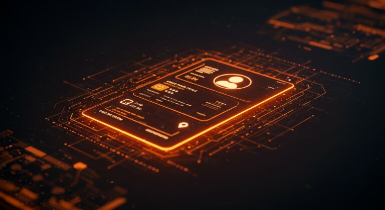 Interfaz digital de perfil de usuario con información transparente para mejorar la confianza en línea en la plataforma X.