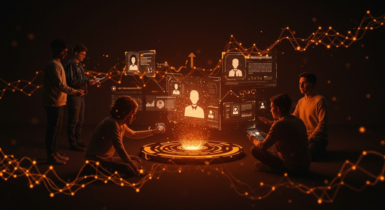 Plataforma de reclutamiento tecnológico de Yoiners utilizando inteligencia artificial para conectar talentos y empresas en LATAM.