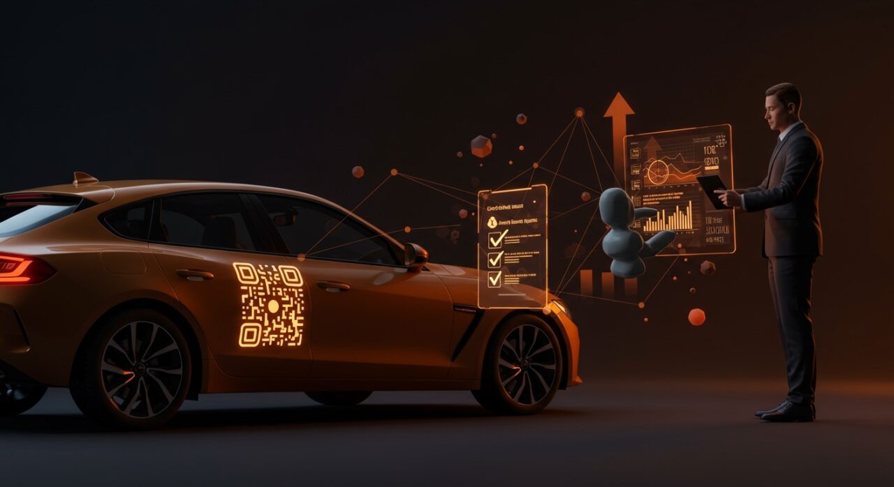 Automatización de partes amistosos digitales con QR en vehículos para mejorar gestión de seguros y reducir fraudes.