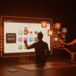 Nueva interfaz web de la App Store de Apple con enfoque en innovación y accesibilidad en tecnología.