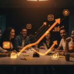 Startups colaborando en estrategias de branding en Colombia para los Best Branding Awards 2026 destacando visibilidad y marketing en Latam.