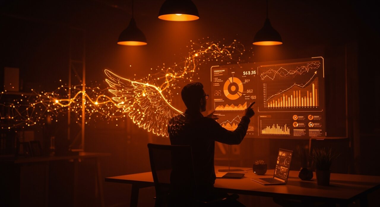 Inversión de business angels en startups impulsada por inteligencia artificial y tecnología innovadora en 2025.