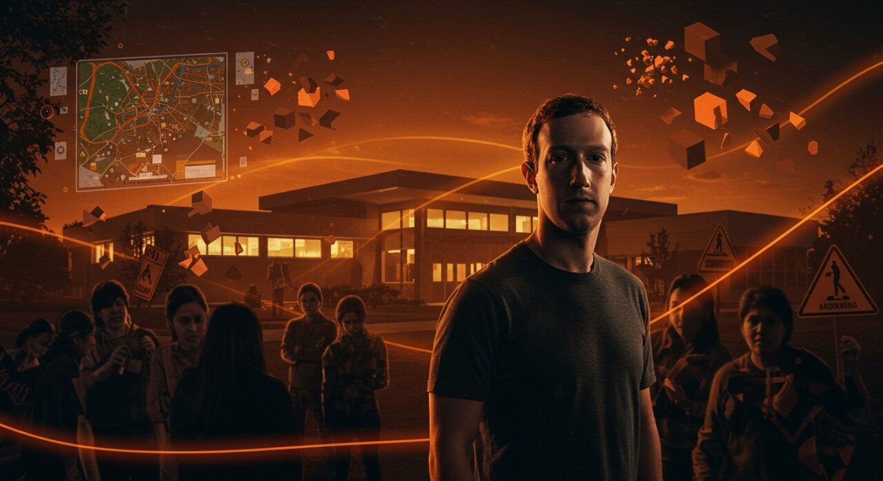 Mark Zuckerberg enfrentando controversia por escuela privada ilegal en Palo Alto y su impacto en la comunidad y regulaciones locales.