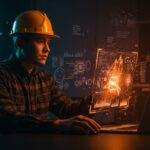 Forward Deployed Engineer trabajando con inteligencia artificial aplicada en una startup de Y Combinator, destacando empleo técnico en IA y tecnología emergente.