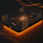 Creavi Macropad mostrando integración innovadora de hardware y software embebido con diseño industrial y conectividad BLE para startups tecnológicas.