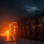 Demanda eléctrica en centros de datos y riesgo de apagones durante tormentas invernales en EE. UU., destacando gestión energética y resiliencia.