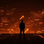 Impacto de la desacoplación laboral en el crecimiento económico y empleo en industrias tecnológicas con tendencias de IA generativa y mercado moderno.