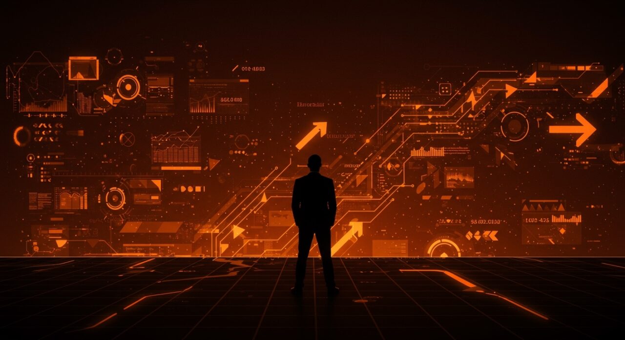 Impacto de la desacoplación laboral en el crecimiento económico y empleo en industrias tecnológicas con tendencias de IA generativa y mercado moderno.