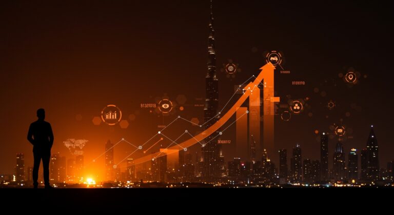 Startup innovadora de Arica en Dubai participando en cumbre de innovación con enfoque en proyectos tecnológicos y expansión internacional.