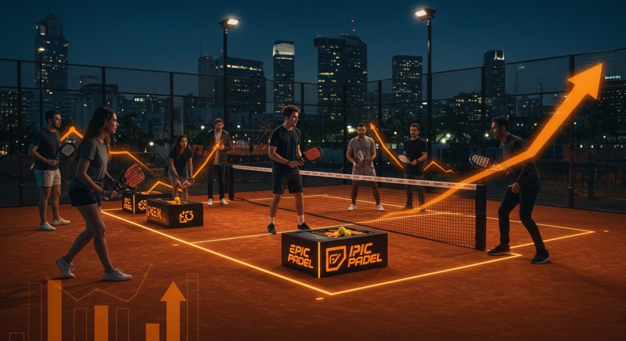 Startup Epic Padel impulsando la expansión del pádel en Estados Unidos con inversión y alianzas estratégicas.