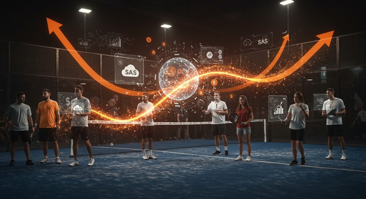 Startup Epic Padel integrando tecnología SaaS e IA en el deporte del pádel con inversión y expansión en EE.UU.
