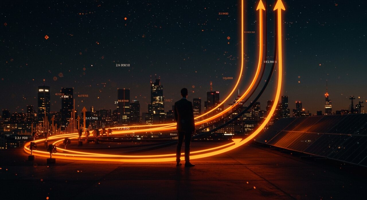 Líder de startup energética europea destacando innovación, integración vertical y expansión internacional en el mercado energético.