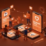 Usuarios jóvenes conectándose auténticamente en Facebook Dating, ilustrando tendencias de aplicaciones de citas y crecimiento en redes sociales.