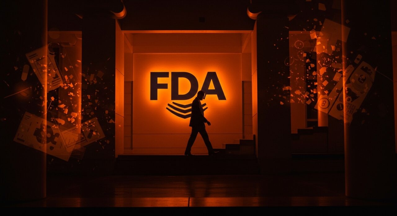 Dimisión de George Tidmarsh en la FDA representa crisis y riesgo institucional en la regulación de la industria farmacéutica.