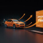 Venta digital de autos usados certificados Ford en plataforma Amazon, mostrando la innovación en comercio electrónico automotriz.
