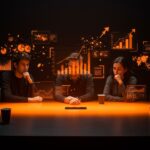 Fundadores de startups hispanos colaborando en innovación y aprendizaje del fracaso en el ecosistema tech de LATAM.