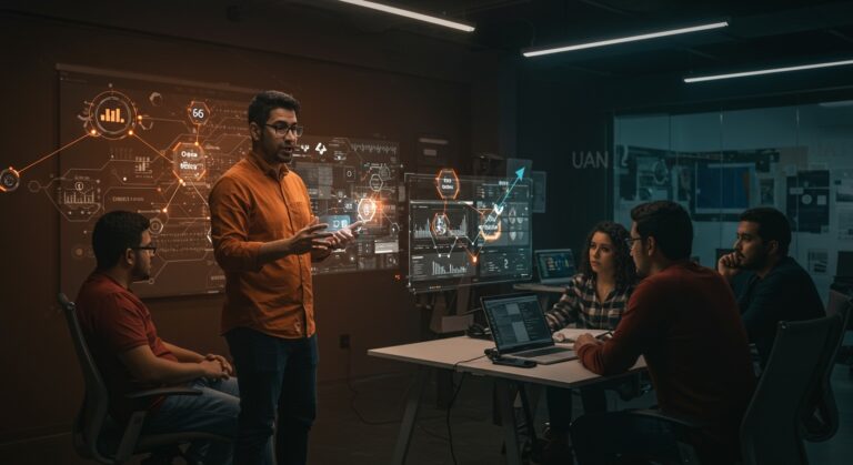 Francisco Barrera impulsando startups tecnológicas de alto impacto en la UANL con enfoque en emprendimiento e innovación.