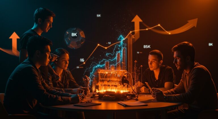 Startup innovadoras en geoenergía colaborando en modelo tecnológico, destacando networking y financiación en GeoTHERM 2026.