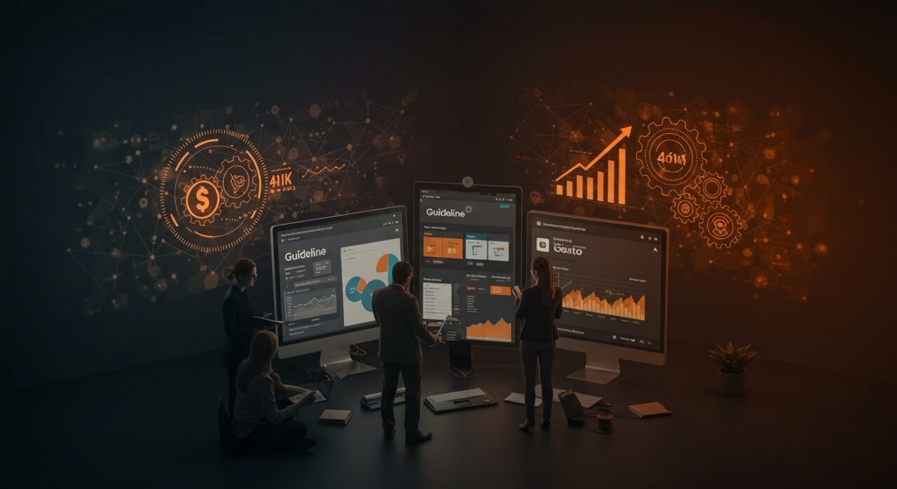 Integración de Guideline y Gusto para mejorar nóminas y planes 401(k) en pequeñas empresas SaaS.