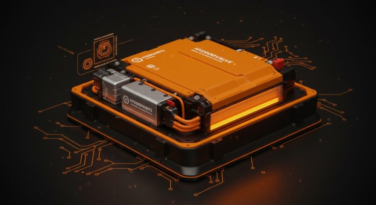 Innovadora gestión térmica Hydrohertz y Dectravalve para baterías de vehículos eléctricos, destacando la tecnología avanzada en movilidad eléctrica.