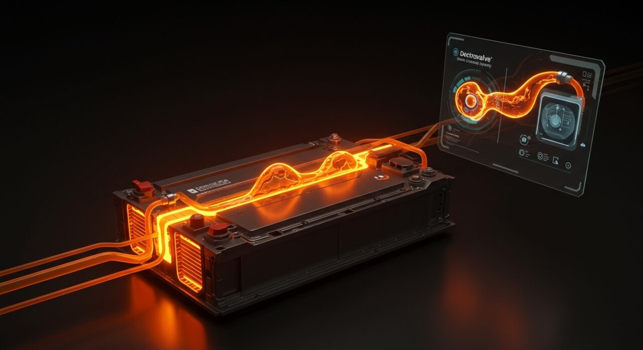 Sistema inteligente de refrigeración Dectravalve para baterías de vehículos eléctricos mejorando autonomía y seguridad.