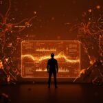 Fundador tech reflexionando sobre el impacto social y ético de la inteligencia artificial en startups tecnológicas.