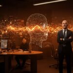 Jeff Bezos liderando startup de inteligencia artificial Project Prometheus con innovaciones tecnológicas y financiación millonaria.