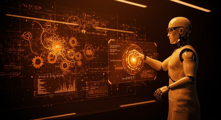 Kosmos, sistema de inteligencia artificial autónomo innovando en descubrimiento científico con tecnología avanzada y automatización.