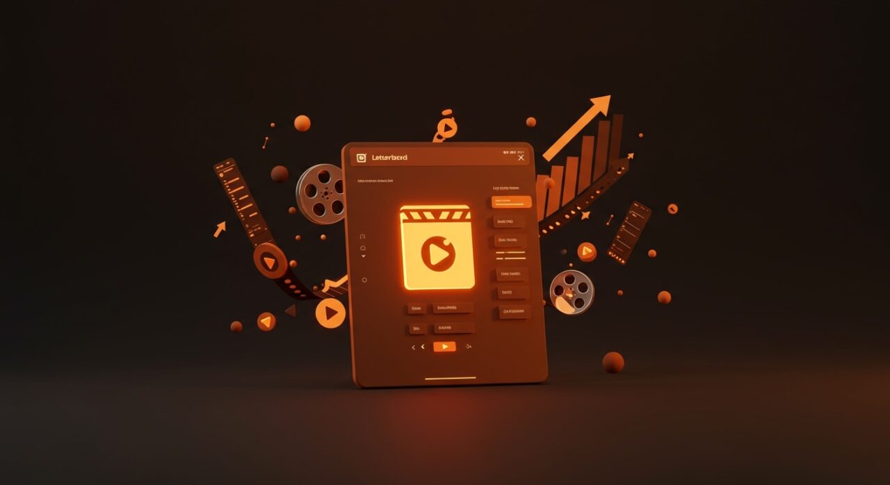 Interfaz digital destacando el alquiler de películas en Letterboxd, reflejando tendencias de consumo digital y oportunidades para startups en LATAM.