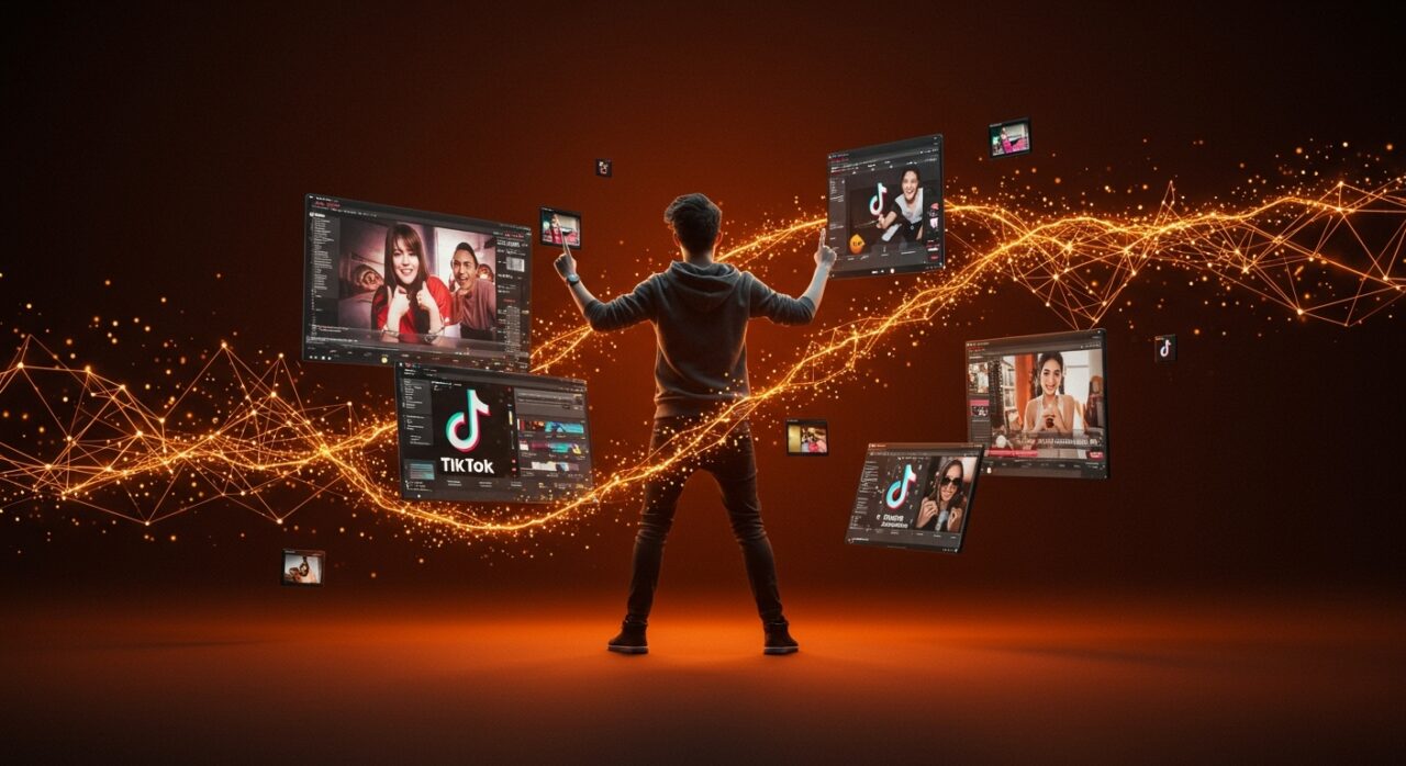 Herramienta de IA Magiclip transformando videos en contenido viral para TikTok y YouTube Shorts en el ecosistema startup tecnológico.