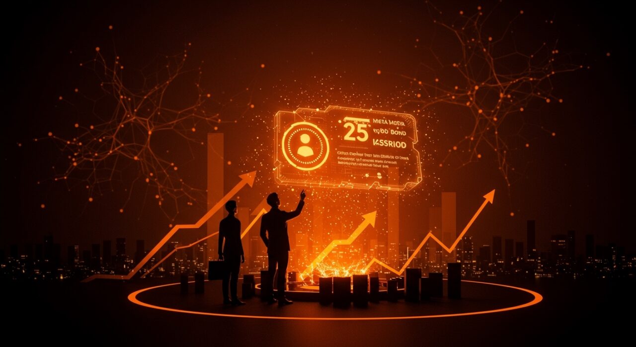 Estrategia de financiamiento de Meta mediante emisión de bonos por 25 mil millones para cubrir costos crecientes de inteligencia artificial en tecnología startup.