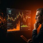 Michael Burry analizando apuestas en corto contra Nvidia y Palantir en el mercado de inteligencia artificial.